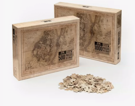 【三体正版】三体周边红岸基地木制拼图500...