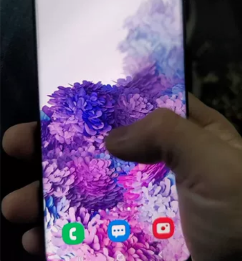 三星s20+手机12+自己用的手机，没有磕...