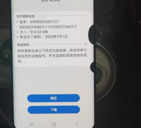 三星s8 64g 屏幕如图漏液。功能正常...