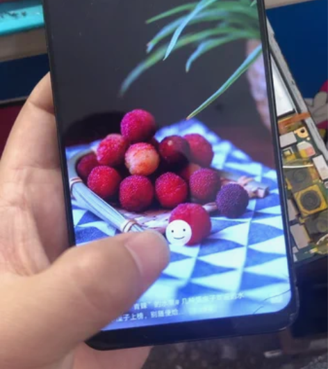 vivoy3 拆机屏幕 外屏碎了 可以触摸...