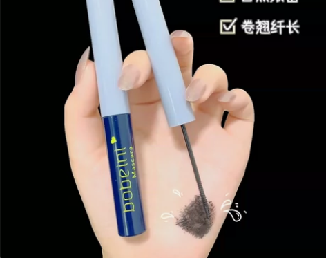 细刷头睫毛膏防水纤长卷翘浓密不易晕染新手女...
