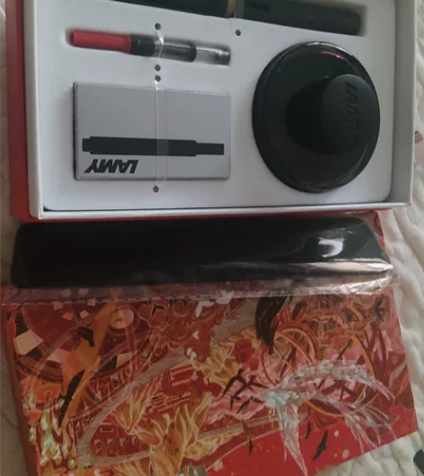 LAMY正品钢笔墨水礼盒装 公司发的没有用...