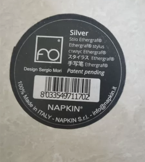 napkin 银针笔 意大利产 画了几次素...