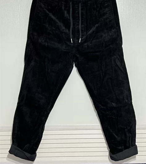 morata国潮 余文乐灯芯绒工装休闲裤 ...