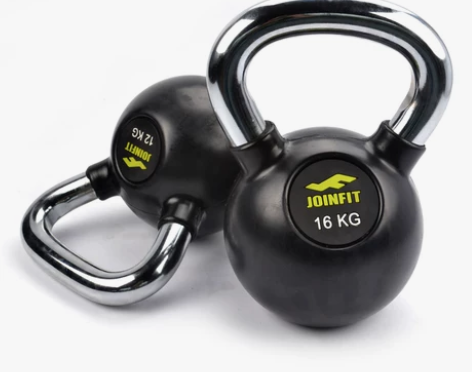 joinfit包胶壶铃女士家用健身器材提壶...