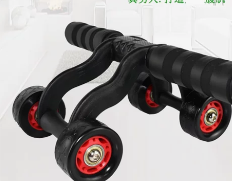 腹肌轮健腹轮男家用健身器材懒人收腹机自回弹...