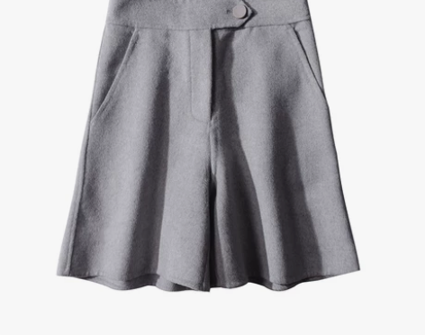 大喜甄选款！百搭A字毛呢短裤女 感兴趣的话...