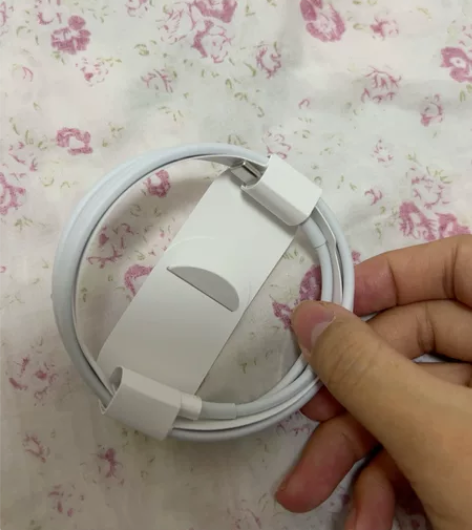 苹果耳机快充数据线 因为手机充电器线可以用...