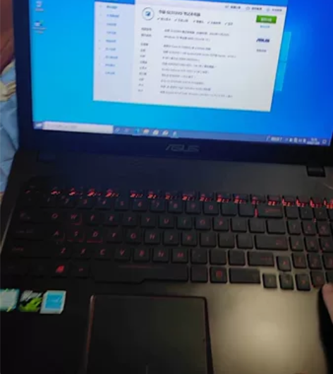 自用华硕飞行堡垒 GTX1050显卡+i5...