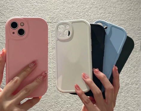 新款小胖妞液态适用于苹果14手机壳全包iP...
