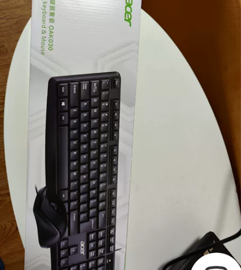 买电脑送的弘基 acer电脑鼠标键盘套装 ...