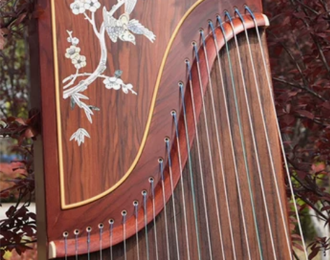 实木163古筝琴行推荐初学入门考十级教学专...