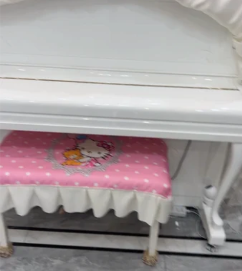 这台是我在琴行买的进口二手钢琴 成色各方面...
