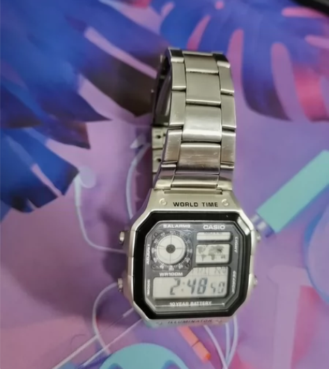 卡西欧AE-1200轻微磨损，功能正常，有...