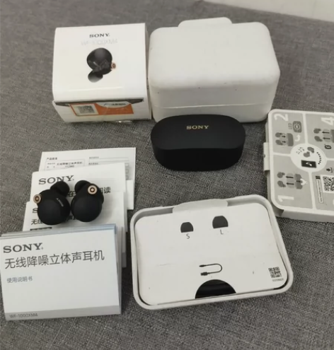 索尼WF-1000XM4 主动降噪真无线蓝...