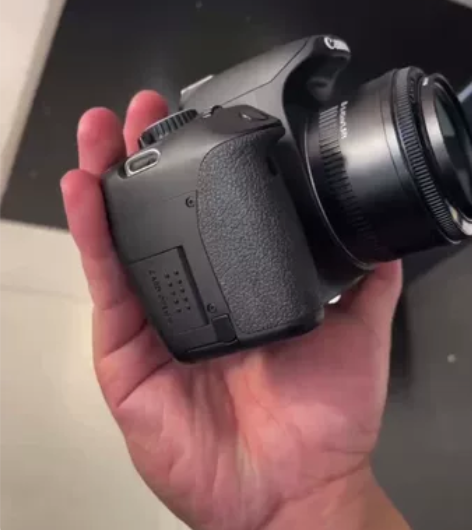 自用一手佳能650D 单反相机 加50-1...