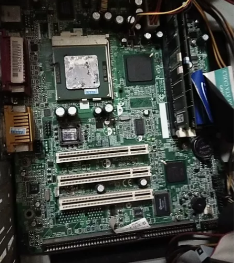 联想810主板带CPU内存（两条）散热器套...