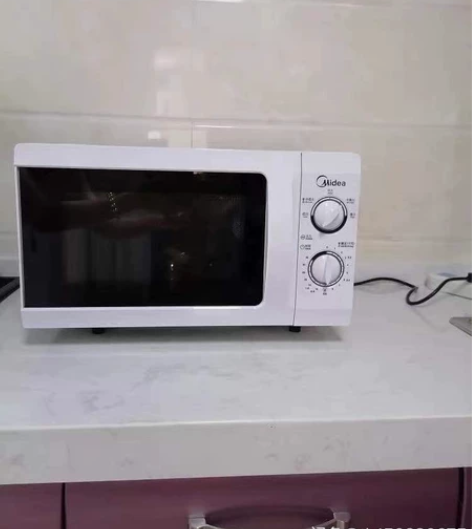 美的微波炉，品牌机，玻璃转盘，全方位均匀加...
