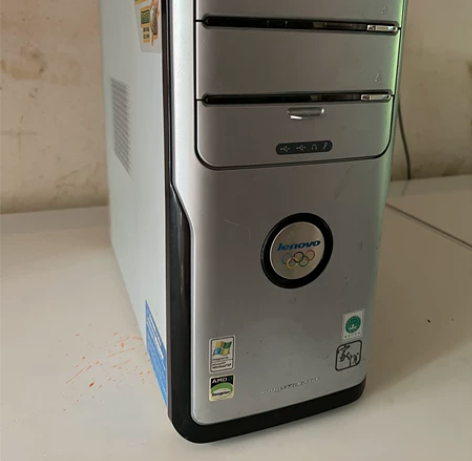 lenovo 联想电脑 台式机办公电脑,正...