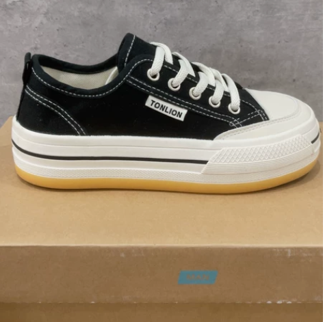 唐狮女士低帮帆布鞋，现有尺码35/36/3...