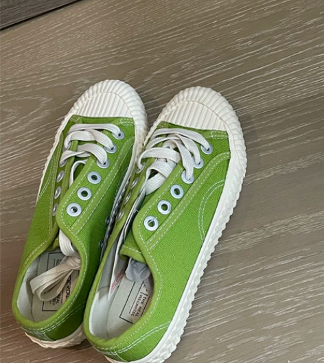 饼干帆布鞋 买来码数不合适 便宜出 全新 ...