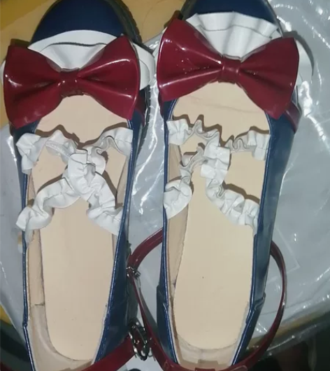 白雪姬lolita低跟软妹小皮鞋洛丽塔鞋子...