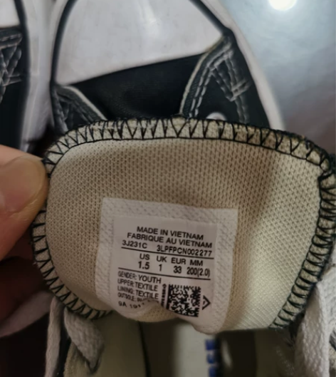 匡威帆布鞋 尺码us1.5，新旧看图，二手...