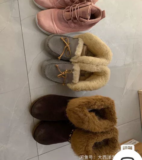 转三双冬天的加绒鞋雪地靴！看鞋底磨损就知道...