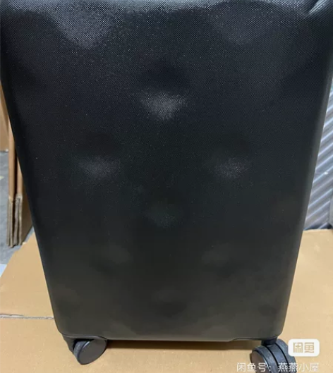 不莱玫行李箱22plus圆点纹红色拉杆箱 ...