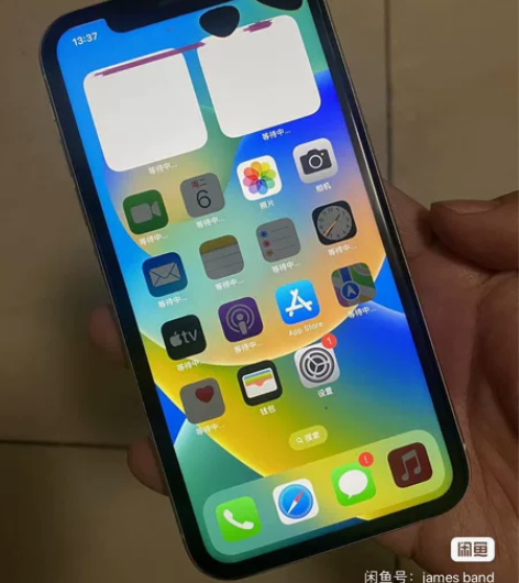 苹果11的原装瑕疵屏幕 屏幕有瑕疵。跟电池...