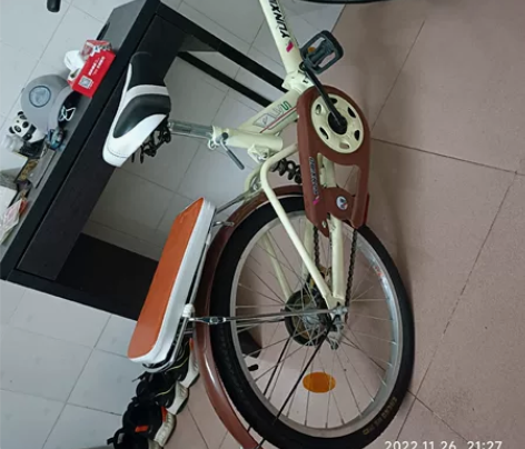 20寸折叠自行车，全新，可以放汽车后尾箱。...