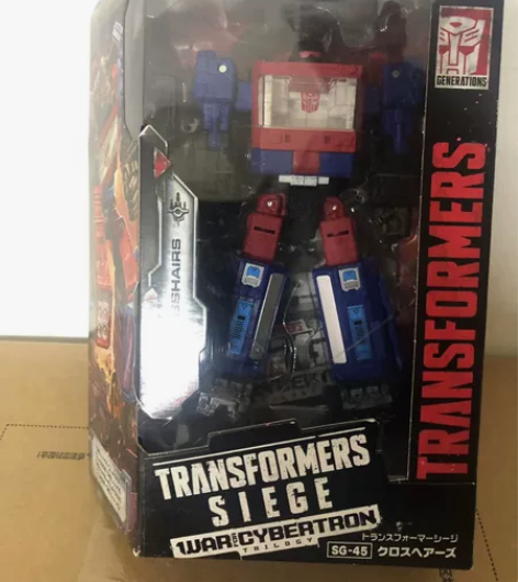 变形金刚围城准星,日版正品,仅拆外盒,内里...
