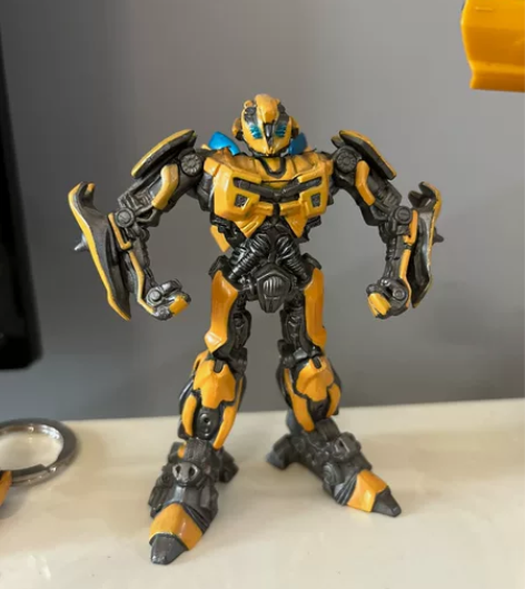 变形金刚手办摆件.一共一套.5样东西.其中...