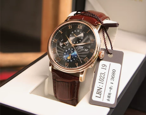 Lobinni罗宾尼专柜正品男士手表男机械...