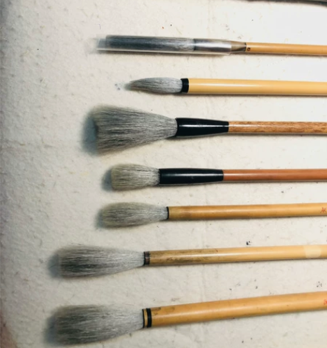 中日各式羊毫毛笔，可打包可单出 议价交易，...