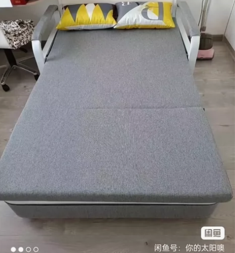 （送货入户）沙发床两用可折叠多功能单双人客...