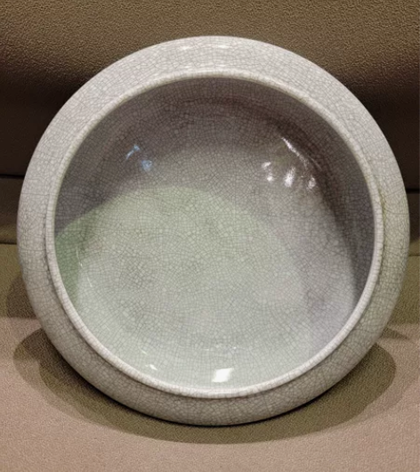 567 哥釉笔洗 直径23.5 高7 品相...