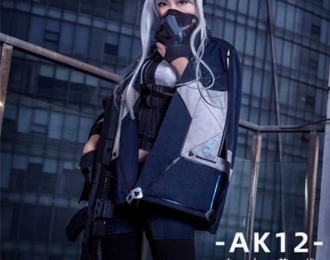 火花动漫 少女前线cos服 AK12战斗服...
