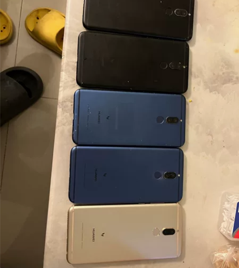 华为麦芒6手机5台，内存464G，机器全部...