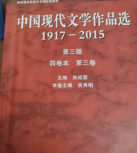 中国现当代文学作品选四卷（朱栋霖）正版全新...