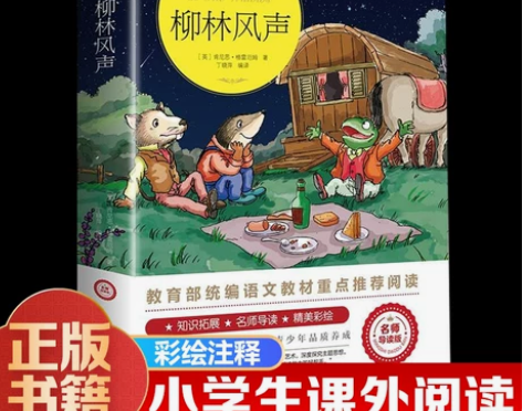柳林风声 正版书 小学生课外阅读书籍三四五...