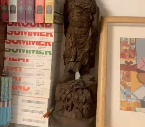 手工木雕关公喜欢的抓紧只有一件(标价为实价...