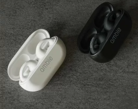 库存出口 ambie同款耳机 耳夹式跑步运...