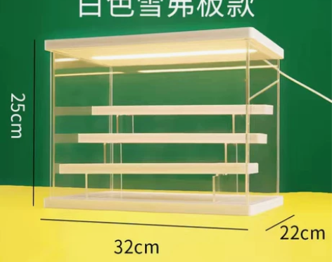 全新盲盒收纳展示架泡泡玛特展示盒大容量手办...