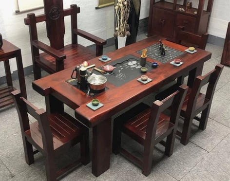 船木茶台  茶桌1.8米 感兴趣的话点“我...