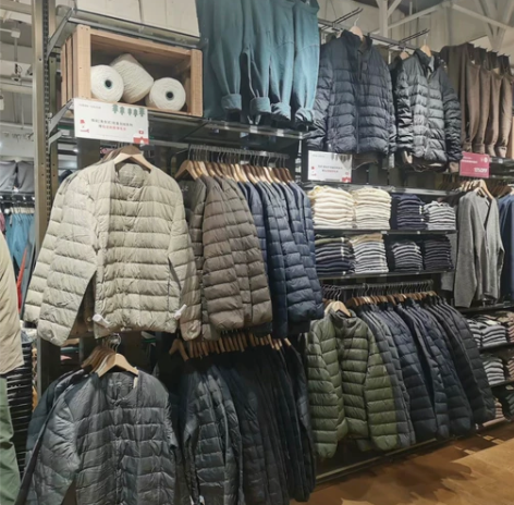 muji男士羽绒服轻羽系列  全新带吊牌 ...