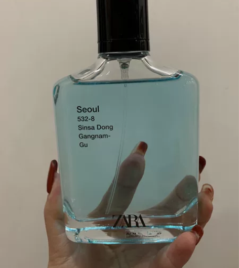 Zara男香 首尔seoul香水老版 几乎...