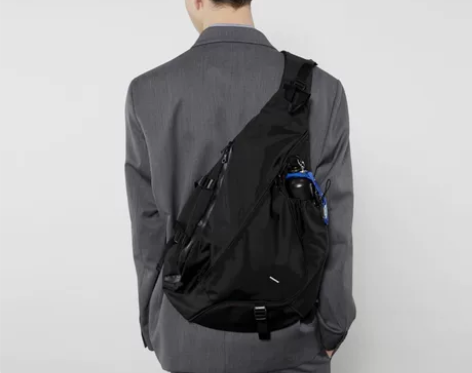 韩国高街工装斜挎包潮牌尼龙运动休闲包多功能...