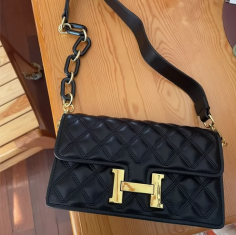 【顺丰包邮】H家小羊皮女士单肩包斜挎包[n...