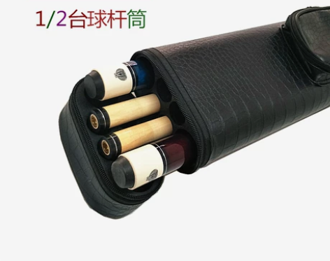 台球杆桶装2根九球杆筒2孔4孔6孔台球杆